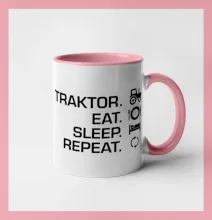 Traktor eat sleep repeat