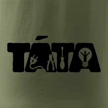 Táta nápis - elektrikář