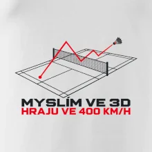 Badminton myslím ve 3d