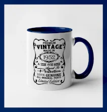 Vintage Etiketa - 1952