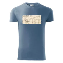 Mapa Báňské dráhy z Moravské Ostravy do Doubravy