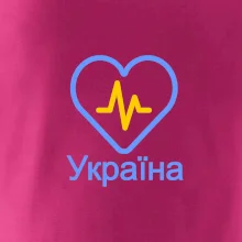 Moje srdce bije pro Ukrajinu - velké