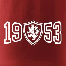 Narozeninový motiv - znak - 1953