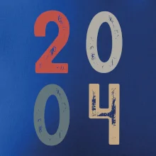 Vintage číslice 2004
