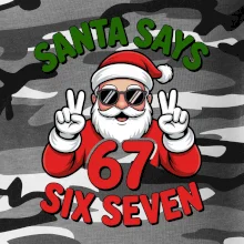 Santa says 67