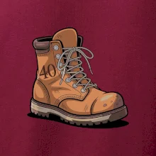 Turistická narozeninová bota 40