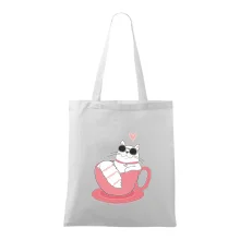 Hustá kočka v hrníčku