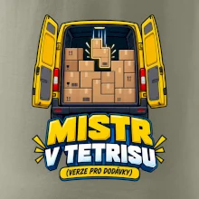 Mistr v tetrisu pro dodávky