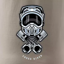 Cross rider písty helma