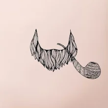 Mustache fajfka
