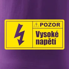 Pozor vysoké napětí