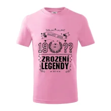 Zrození legendy - pro všechny - vlastní letopočet Zrození legendy - pro všechny - vlastní letopočet