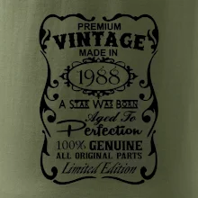 Vintage Etiketa - 1988