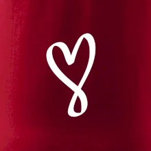 Srdce nekonečno na prso