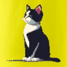 Mourovatá kočka pixel