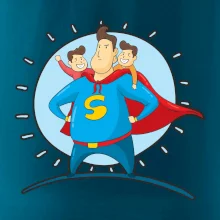 Táta superman - kluk a kluk Táta superman - kluk a kluk