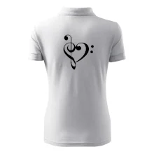 Houslový klíč srdce