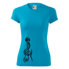 Houslový klíč kytara