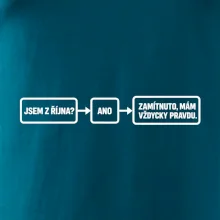Jsem z října mám vždycky pravdu diagram