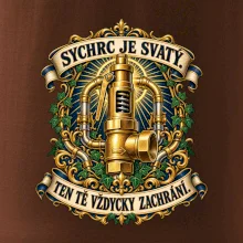 Posvátný mosazný pojistný ventil sychrc