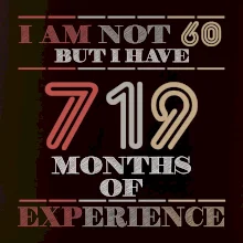 60 years 719 months of experience