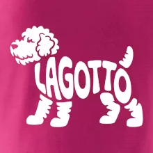 Lagotto nápis v těle
