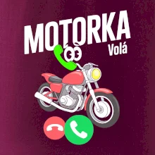 Karikatura motorka silnice volá