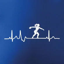 EKG hod diskem