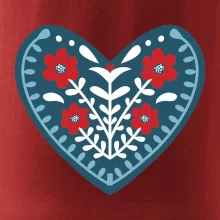 Folklor - srdce modré plné