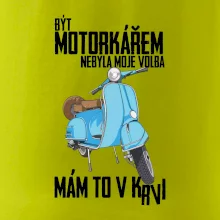 Být motorkářem nebyla moje volba skútr