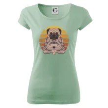 Yoga meditace - pug