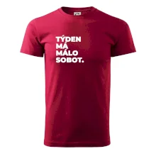 TÝDEN MÁ MÁLO SOBOT.