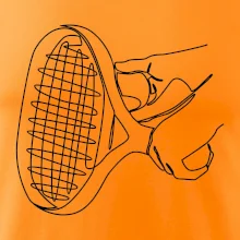 Tenisová raketa jednim tahem