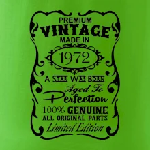 Vintage Etiketa - 1972