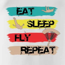Eat Sleep Fly Repeat Paragliding