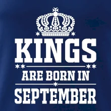 Kings are born in September