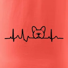 EKG Francouzský buldoček hlava