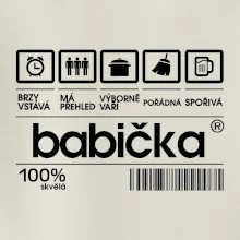 Čárový kód babička