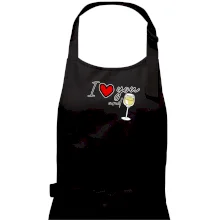 I love you and white wine