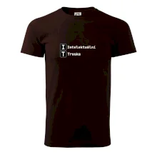 IT Nápis Intelektuální Troska