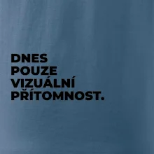 DNES POUZE VIZUÁLNÍ PŘÍTOMNOST.