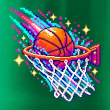 Pixel art basketbalový koš