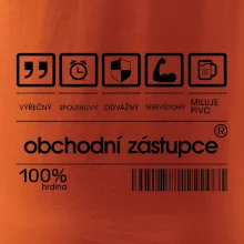 Čárový kód obchodní zástupce