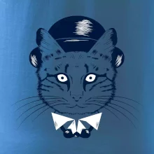 Kočka hipster s kloboukem