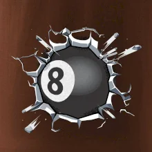 Kulečníková koule v triku