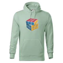 Rubikova kostka kreslená