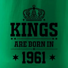 Kings are born in 1961