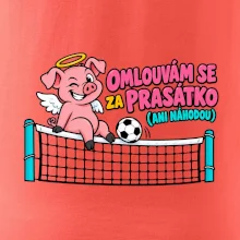 Nohejbalové prasátko na síti
