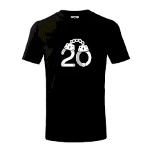 Narozeninové tričko pro policajta - pouta 20