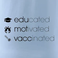 Educated motivated vaccinated